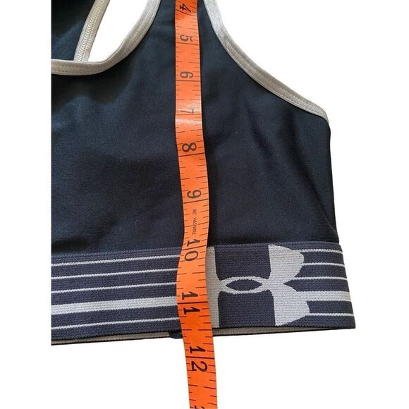 Under Armour Racerback Sports Bra Workout Yoga Athletic Sporty - Picture 4 of 5